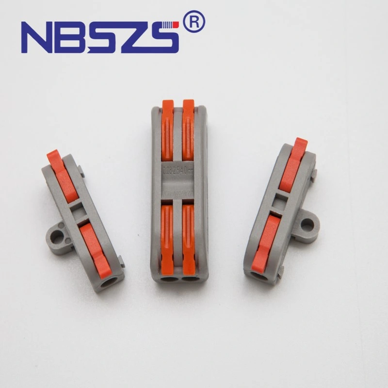 High Quality PA66 Material Mini Quick Push Wire Optical Cable Splicing Quick Connector