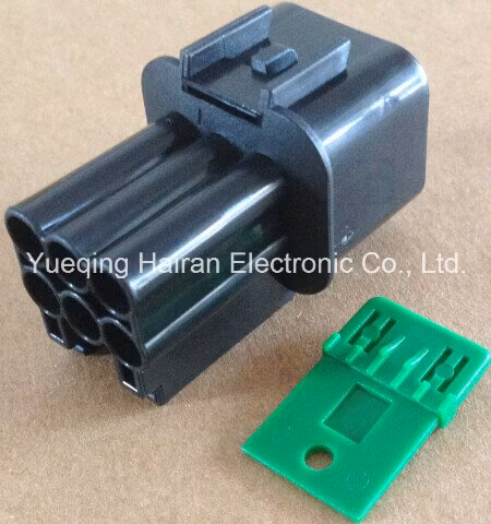 Pb625-06027 Conector de enchufe de carcasa electrónica de plástico impermeable automotriz macho hembra