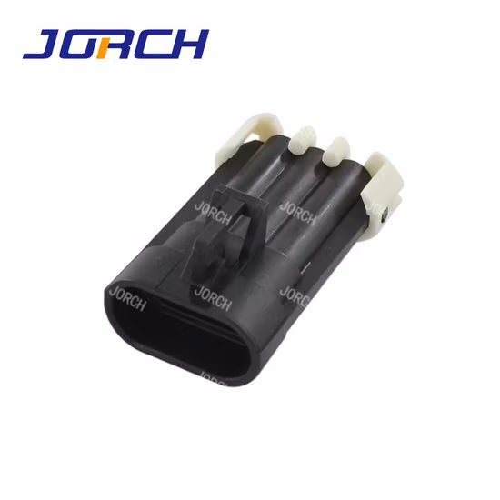 Conector de lámpara frontal Delphi Metripack de 3 pines, Sensor de temperatura, enchufe impermeable macho para Chevrolet Truck12129615