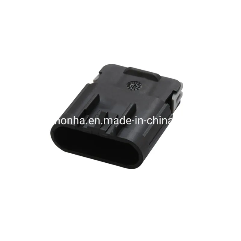 Conector Delphi de 4 pines a prueba de agua para coche, enchufe de bomba de gasolina eléctrica para combustible, enchufe macho hembra para Buick 15326633 15326631