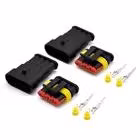 Conector automotriz sellado macho hembra de 4 pines de la serie Weather Pack de Delphi
