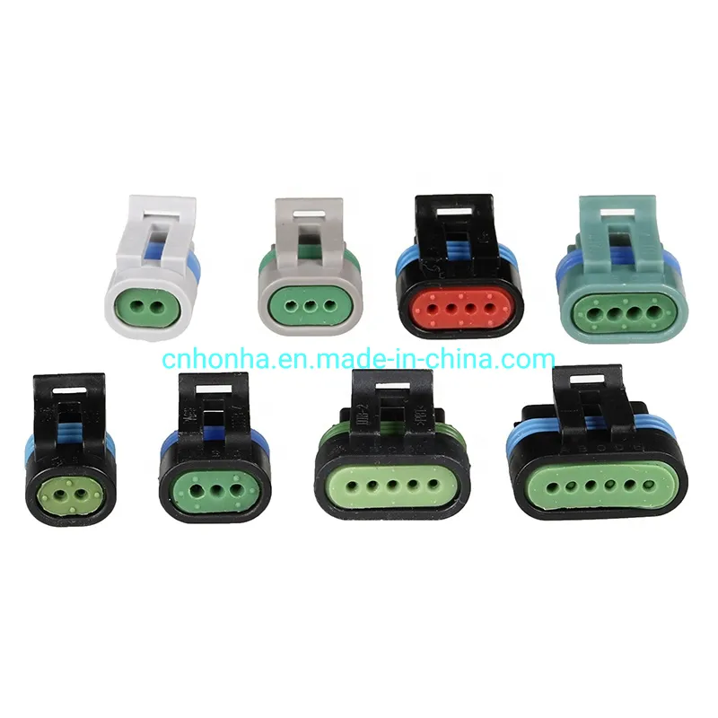 Conector automático macho hembra sellado de 2 pines Delphi GM 12162195/12162193