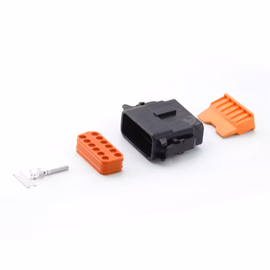 12110250 Conector de arnés de cables de automóvil Delphi de 16 vías Conector de detección y diagnóstico OBD DJ7161f-1.5-21 12110250